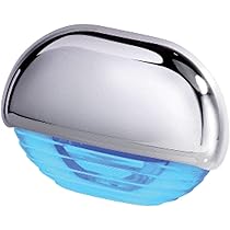 Amazon.com: HELLA 958126101 Step Lamp Led Blue Chrome Cap : Automotive