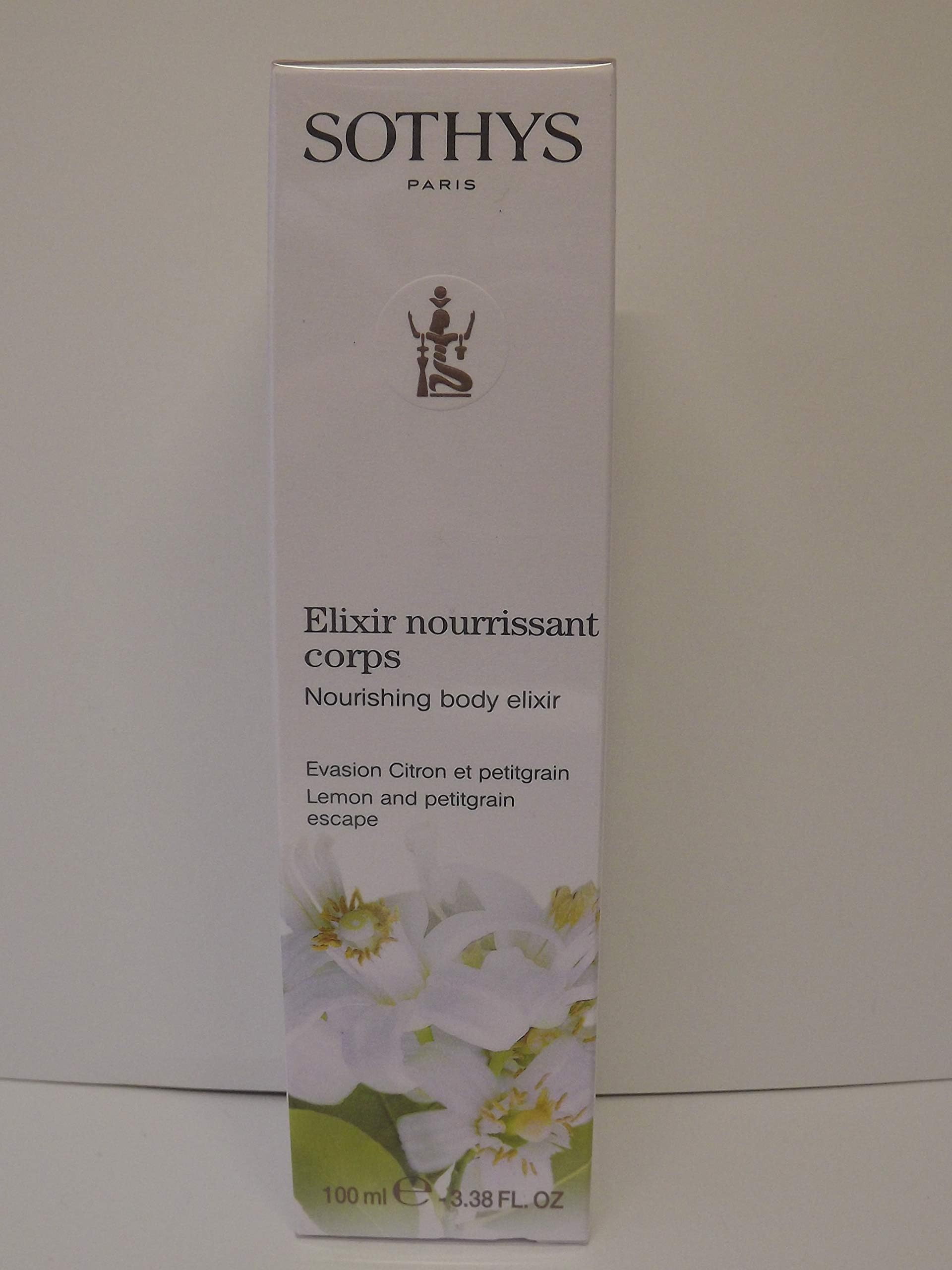 Sothys Lemon and Petitgrain Escape Nourishing Body Elixir, 3.38oz, 100ml