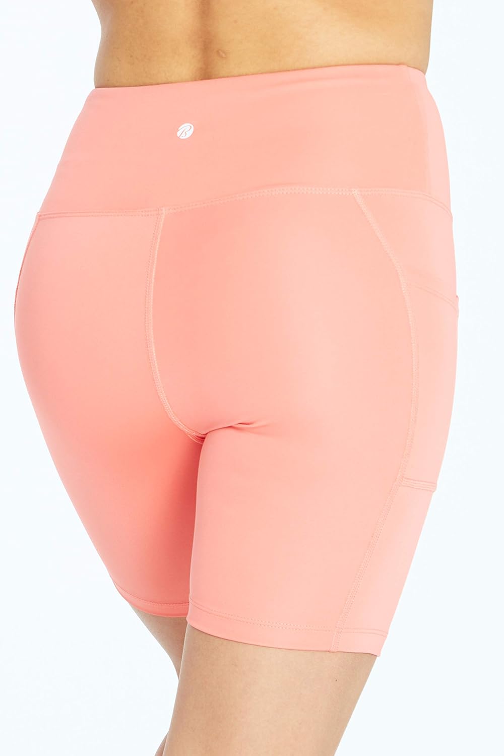 Bally Total Fitness Women's High Rise 7" Pocket Short : Clothing