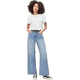 Gap Womens V-hr Wide Leg Lt Bergie