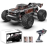 dexinco Remote Control Car, 1/16 RC Car, 40 KM/H High Speed Remote Control Truck, 4X4 All Terrain Off-Road RC Truck, IPX4 Waterproof Monstertruck, 2.4GHz RC Buggy, 2 Batteries