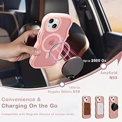 Amzfield Magnetic for iPhone 14 Plus Case, for