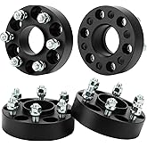 6x4.5 1.5" Wheel Spacers Fit for Nissan Frontier 2005-2023, Pathfinder 2005-2012, Xterra 2005-2015, 6x114.3 66.1mm Hub Bore Wheel Adapters with M12x1.25 Studs Fit for Suzuki Equator 2009-2012