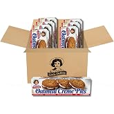 Little Debbie Oatmeal Creme Pies, 96 Individually Wrapped Sandwich Cookies (8 Boxes)