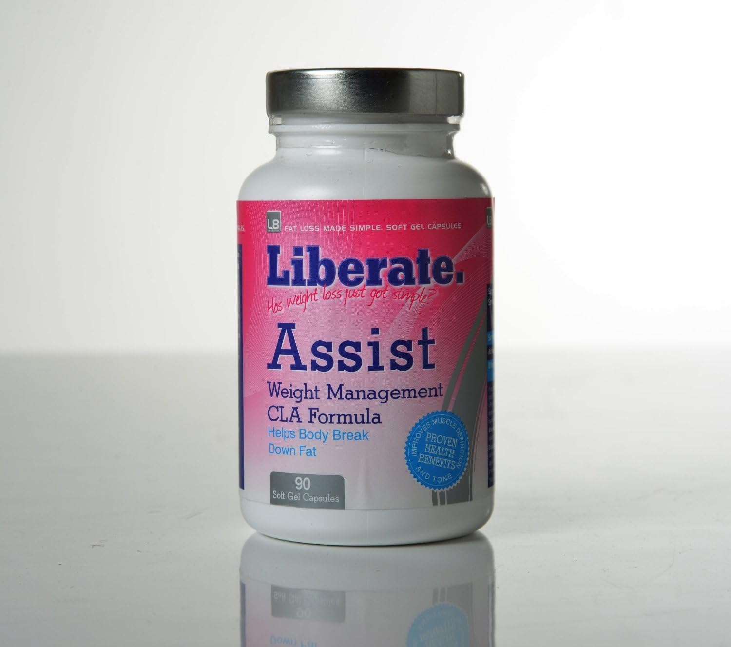 Kettlercise L8 Liberate ‘ASSIST’ – Weight Management CLA Formula - 90 Capsules