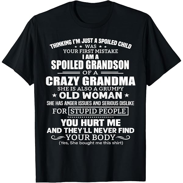 T-Shirt Uomo Divertente 'Yes I'm A Spoiled Husband But Not Yours Awesome Wife'