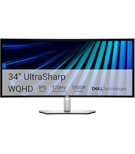 Amazon.com: Dell UltraSharp U3415W 34-Inch QHD Ultra Wide 1440p