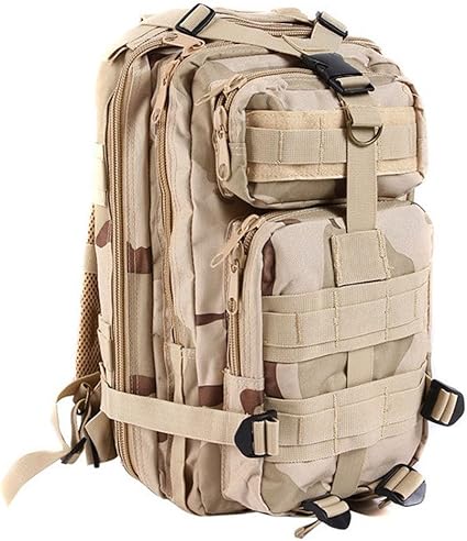 sac militaire sable