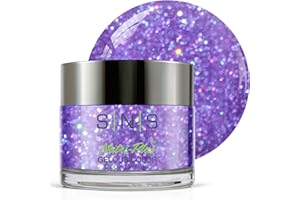 SNS HEALTHY NATURAL NAILS SNS Nail Dip Powder, Gelous Color Dipping Powder - Christmas Jammies (Purple/Violet, Shimmer) - Long-Lasting Dip Nail Color Lasts up to 14 days - Low-Odor & No UV Lamp Required - 1 oz
