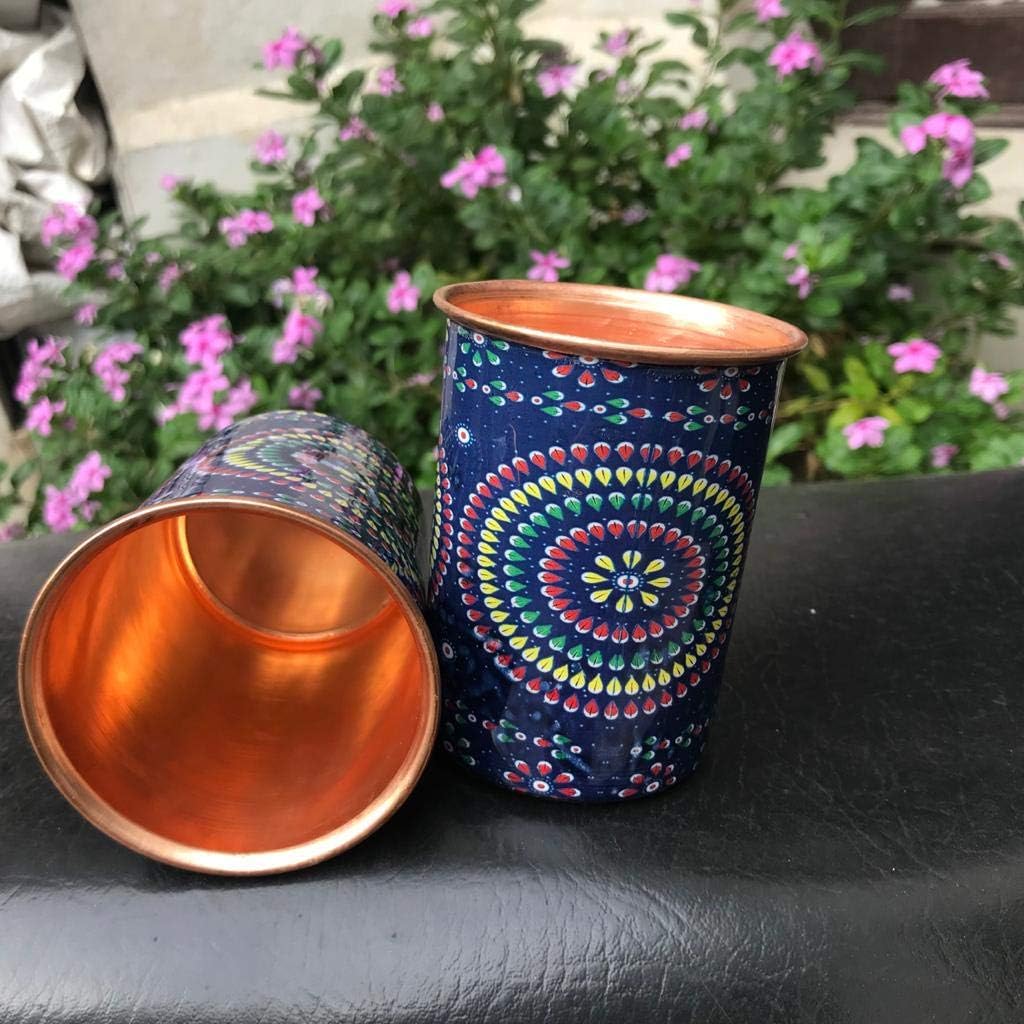 Obbi TM Copper Moscow Mule Mug - 2 Pieces, Copper, 350 ml