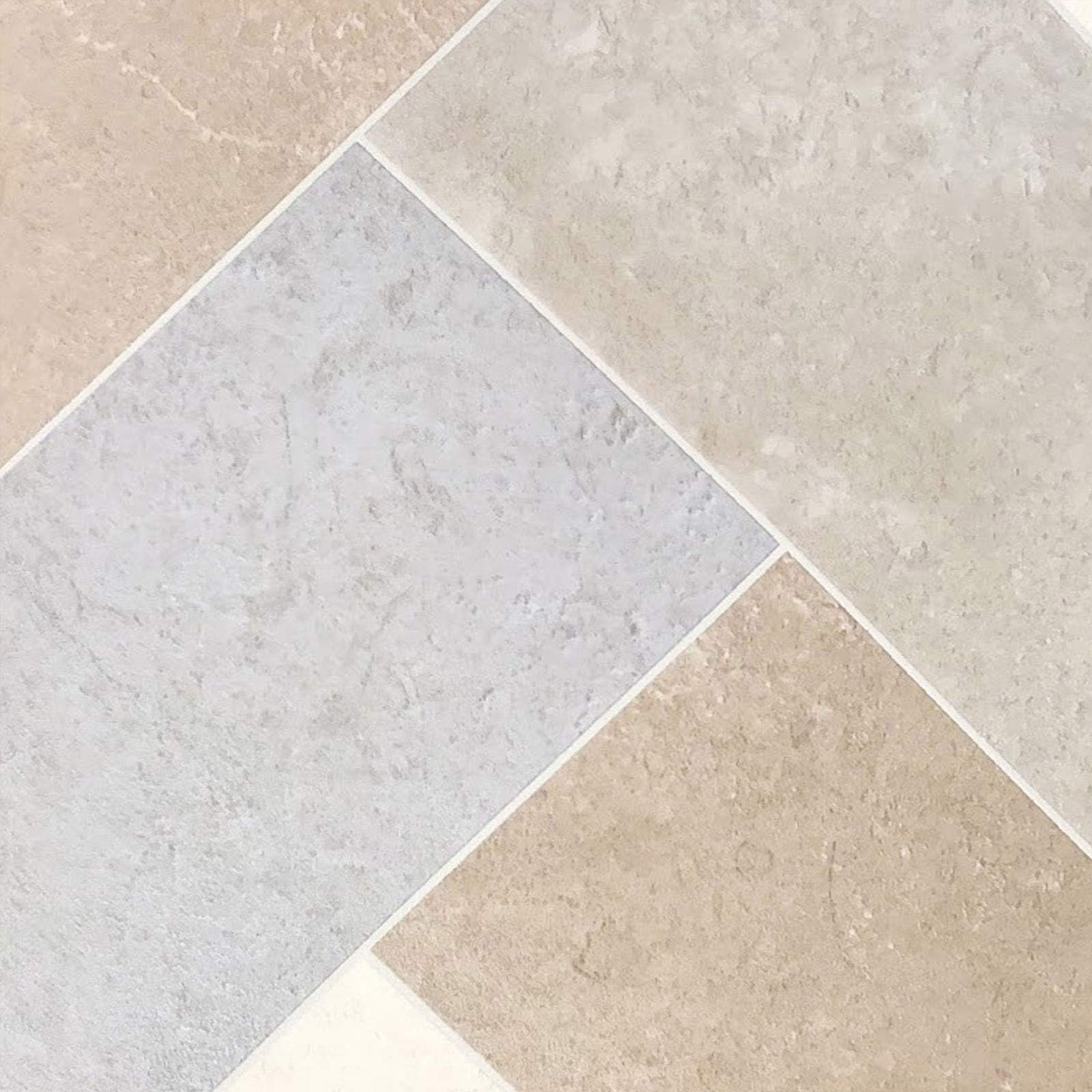 ST619-Stone Effect Anti Slip Vinyl Flooring Home Office Kitchen Bedroom Bathroom High Quality Lino Modern Design 2M 3M 4M Wide
