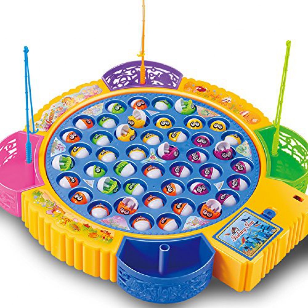 Fishing Game Fishing Educational Games With Music Autorotation For Toddlers Children 45 Fishes