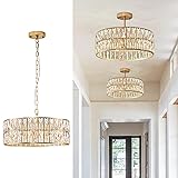 CATINER Modern Crystal Chandelier for Dining Room