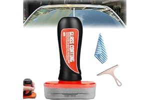 Zmuhyrd Louisx Glass Cleaning Board, Glass Coating for Windshield, Windshield Hydrophobic, Improves Clarity and Visibility for Enhancing The Visual Effects of Automotive Windshields (1pcs)