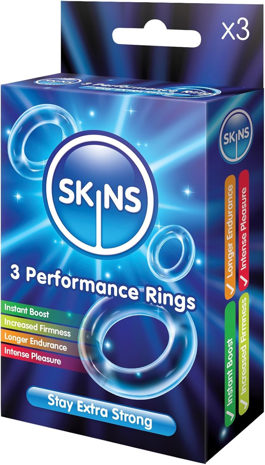 Skins Performance Ring 3 Pack, Transparent, One pack
