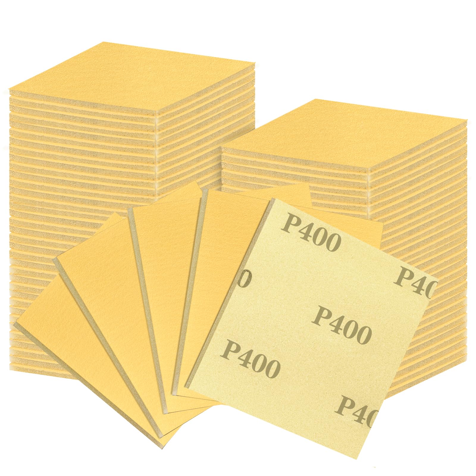 Shineboc 18 Pieces Sanding Sponge, Sanding Block Grit 400, Soft Foam Sand Block Wet Dry Sandpaper for Wood and Metal