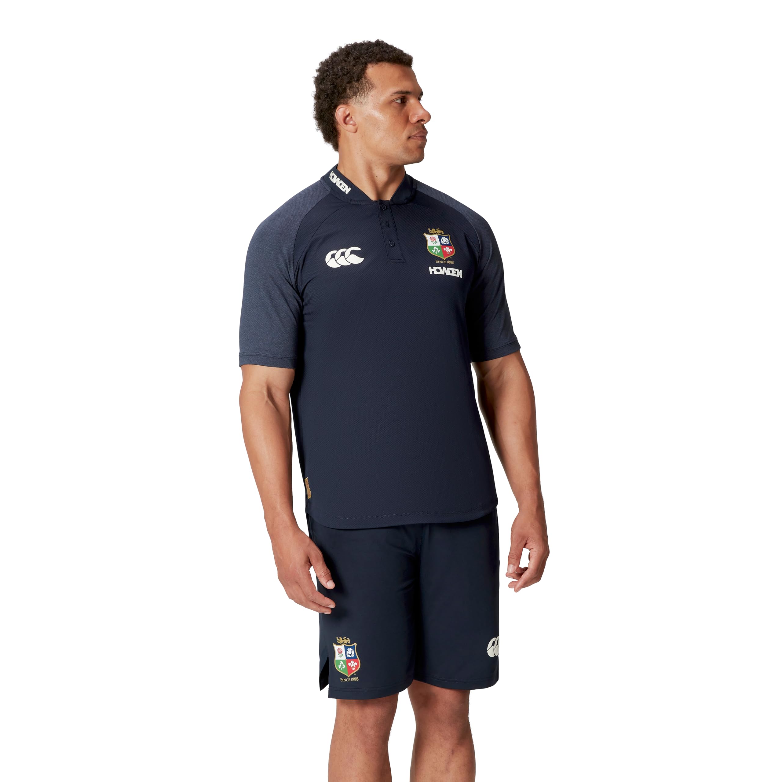 Canterbury Men's Official British & Irish Lions Polo Shirt | Breathable | Moisture Wicking, Dark Sapphire, M