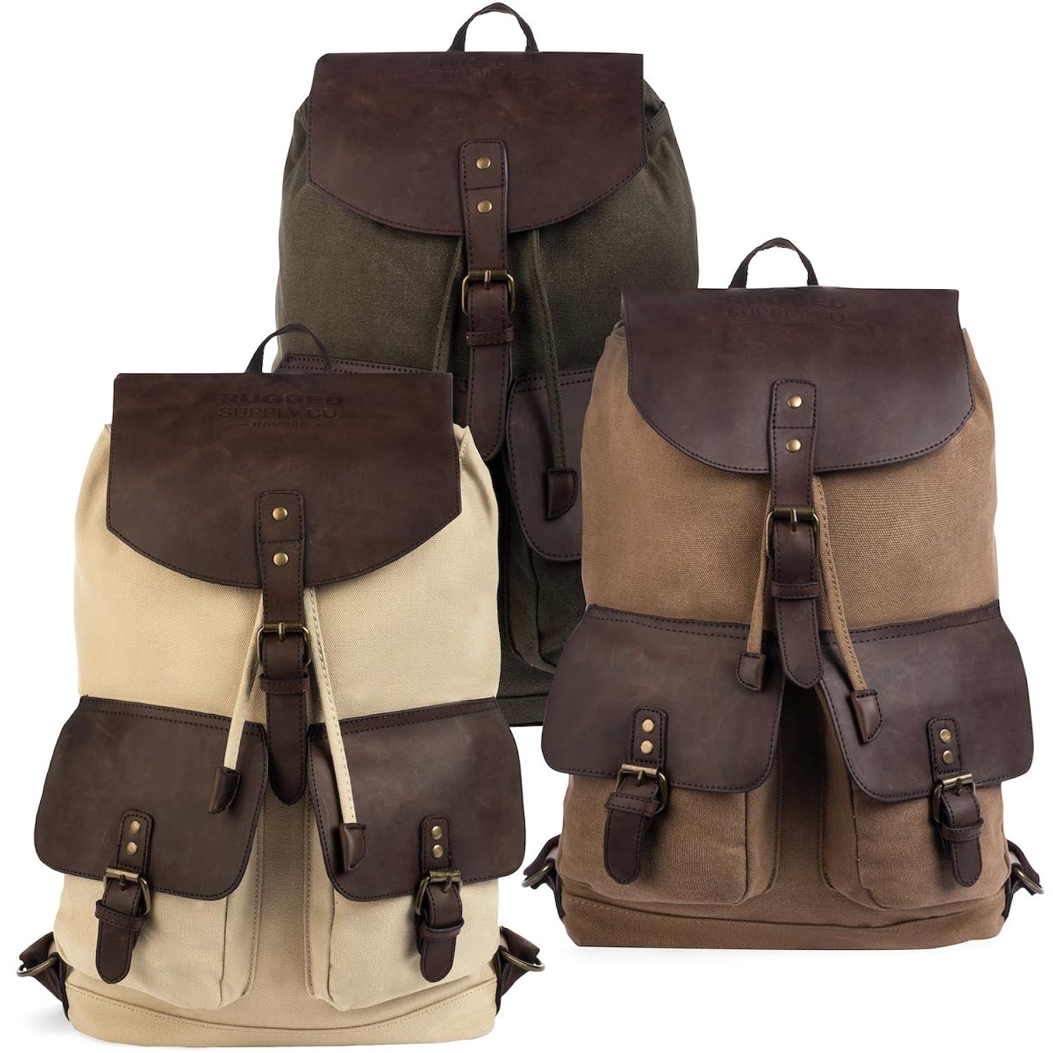 ll bean waxed canvas backpack
