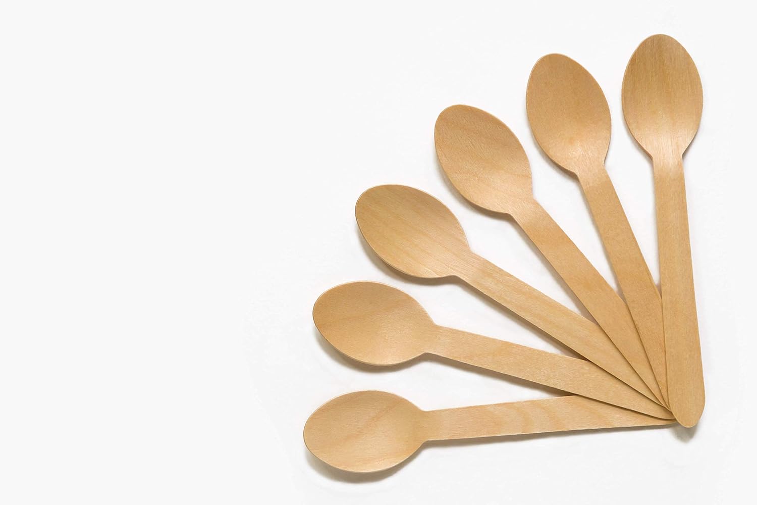 Perfect Stix Green Spoon 158-250 Wooden Disposable Spoons, 6" Length (Pack of 250): Industrial & Scientific