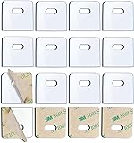 SOGEWO (16 Set/32 Pieces) Clear Vertical Blind