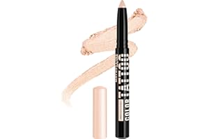 MAYBELLINE Color Tattoo Longwear Multi-Use Eye Shadow Stix, Eye Makeup, I am Shining (Light Pearl Shimmer)