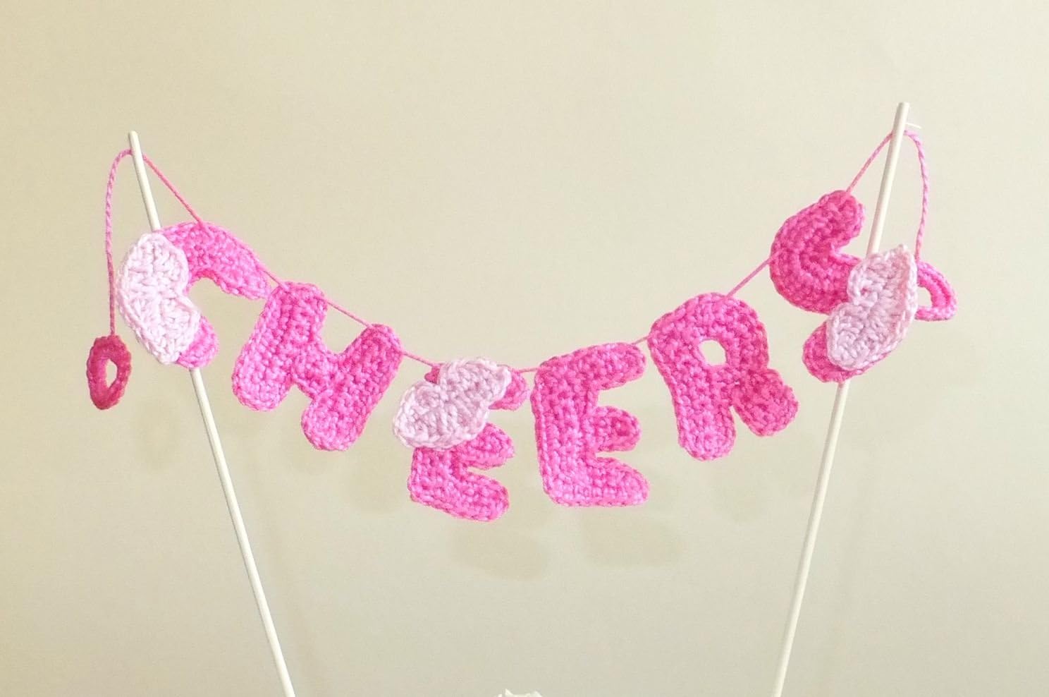 Cheers cake topper