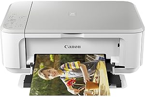 Canon PIXMA MG3620 Wireless All-in-One Inkjet Printer, White