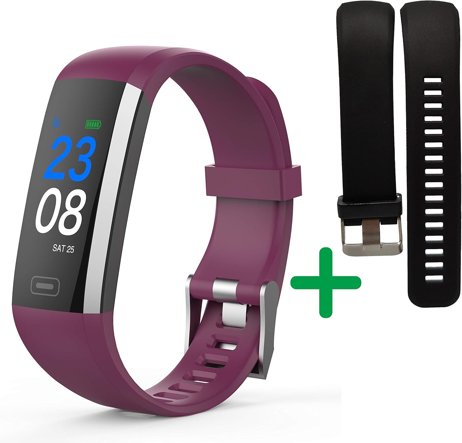 Swisstone Smartwatch Fitness Armband mit Farbdisplay und Touch Screen