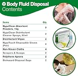 Safety First Aid Group HypaClean Body Fluid Disposal Kit Two Applications view 4