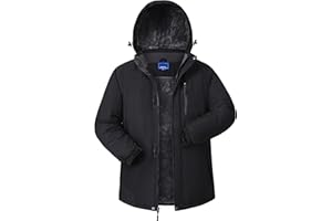 CNBQDD Winter Jackets Coats for Men Waterproof Ski Snow Coat