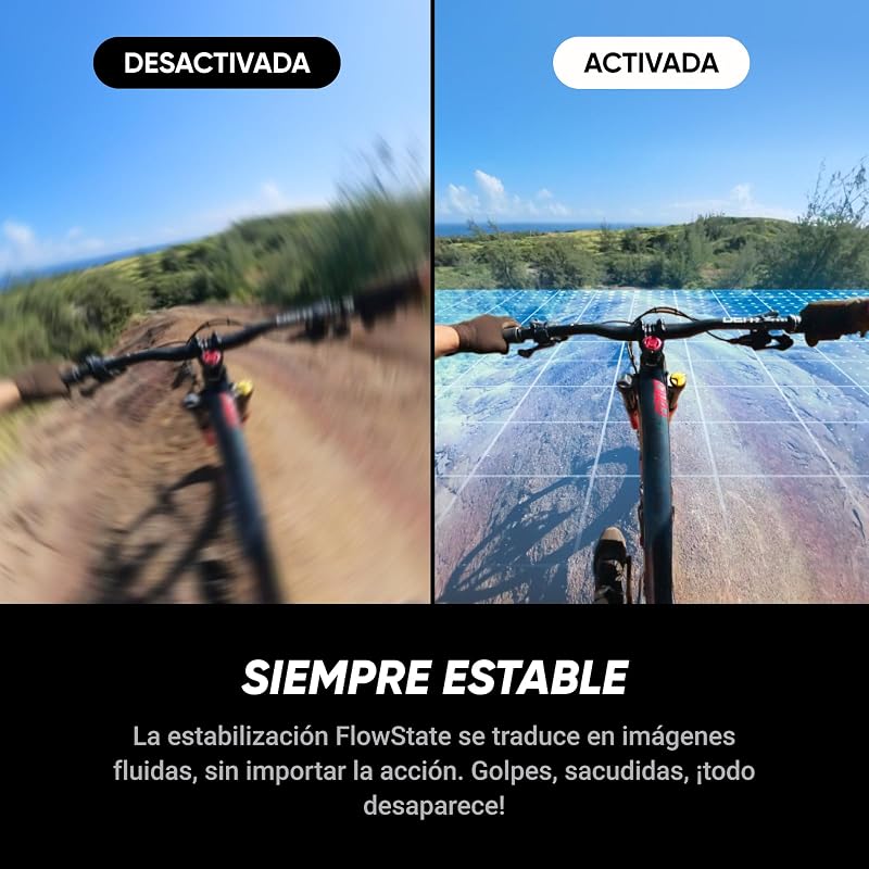 X5 - Câmara impermeável 8K 360°, líder com pouca luz, efeito de pau de selfie invisível, objetiva rígida e substituível, bateria de 3 horas, resistente ao vento incorporada, estabilização, com chip triplo de IA