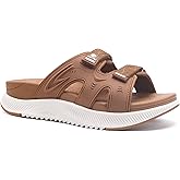 ONCAI Womens Orthotic Sandals Ladies Recovery Walking Slides Arch Support Plantar Fasciitis Comfort Orthopedic Soft Cushion Summer Adjustable Sandalias Size 6-12