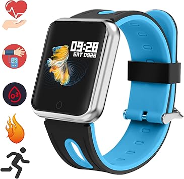 Fitness Tracker IP67 Impermeable Pulsera Actividad Inteligente ...