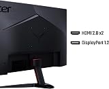 Acer Nitro KG272S3 27in FHD 180Hz 0.5ms VA FreeSync HDR10 Speakers DP HDMI view 6