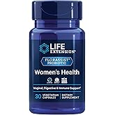 Life Extension FLORASSIST® Probiotic Women's Health, Vaginal Health, Digestive Health, Immune Health, Gluten-Free, Non-GMO, Vegetarian, Once-Daily Formula, 30 Capsules