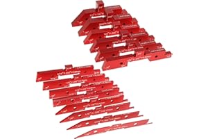 Abizarch Router Table Setup Bars,14pcs Aluminum Precision Setup Blocks Height Gauge Set for Router Table Saw Accessories and 