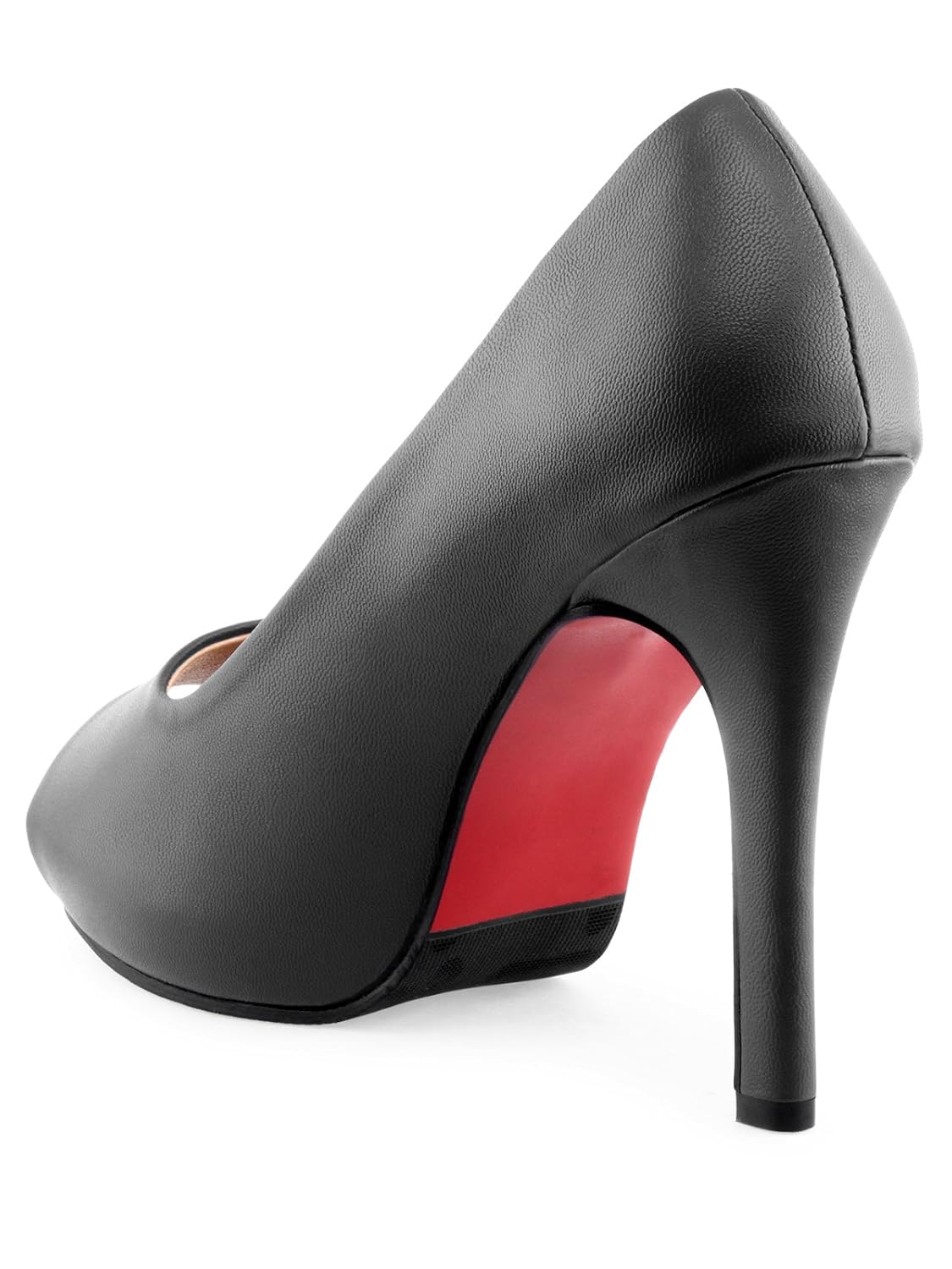 shuz touch black pumps & peep toes