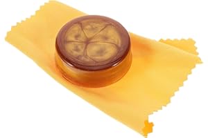 HEMOTON High Purity Rosin for Violin Viola Cello and Erhu, Low Dust Music Instrument Rosin 4cm Gold Powder