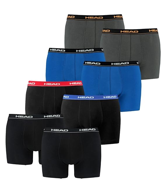 HEAD Herren Boxer Boxershort Unterhose 8er Pack