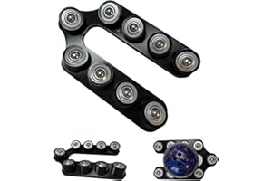 HOMFIXPRO Bowling Ball Spinner, Hook & Grip Trainer with Maintenance Stand - All-in-One Practice Tool for Improving Rev Rate 