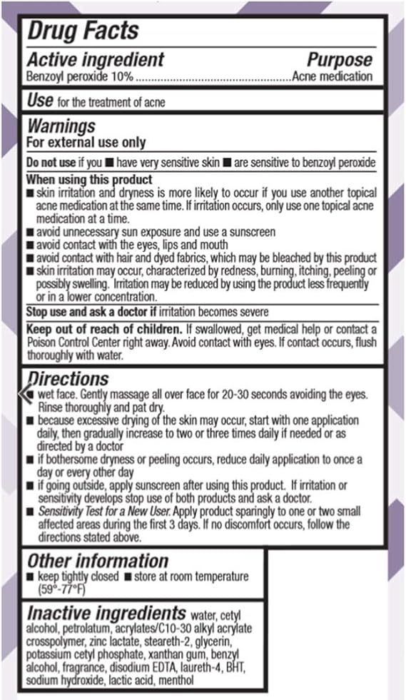solimo daily acne control cleanser