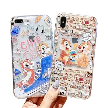 Amazon Iphonexsmax Xr Xs X 8 7 6対応 いたずら大好きチップと