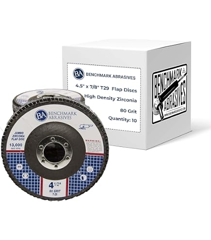 Amazon.com: NEIKO 11118A 10 Pack Zirconia Flap Discs 4-1/2 for