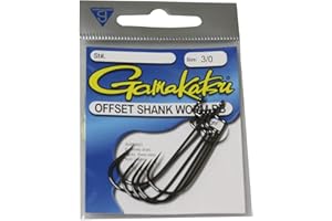 Gamakatsu Offset Shank Round Bend Worm Hook