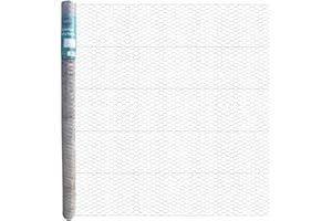 MTB SUPPLY 20GA Galvanized Hexagonal Poultry Netting Chicken Wire 60 inches x 25 feet x 1 inch Mesh