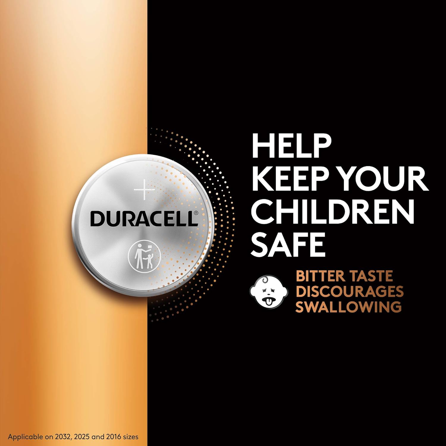 Duracell - 2016 3V Lithium Coin Battery - with bitter coating - 1 count: Health & Personal Care