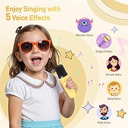 Mini Karaoke Machine for Kids Adults：Portable