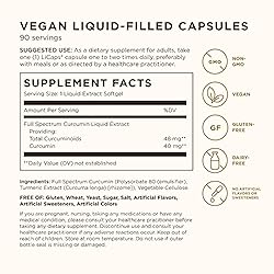 Solgar Full Spectrum Curcumin - 90 LiCaps