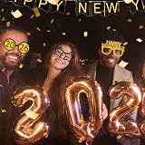 BFSYRR 66 Pcs New Year Decorations 2026 XXL Set, Balloons & Banners view 5