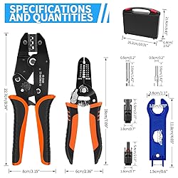 Solar Crimper Tool Set for 14-10 AWG